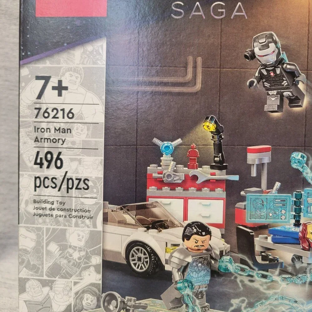 Lego Marvel 76216 Iron Man Armory